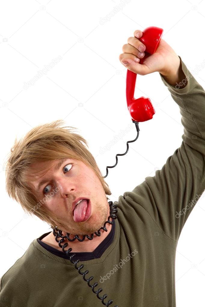 Phone hang