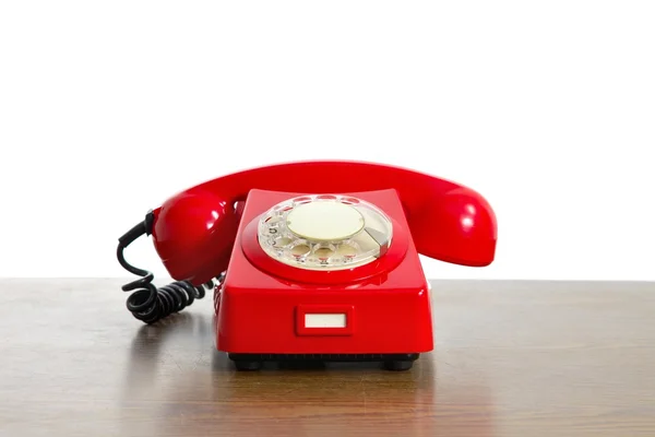 Telefone vermelho — Fotografia de Stock