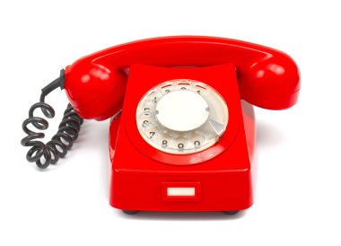 kırmızı telefon