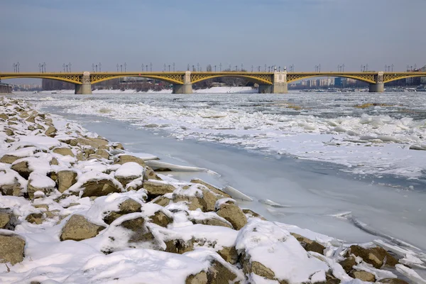 Winter Danube — Stock Photo, Image