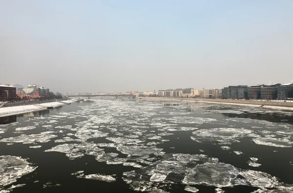 Danubio de invierno — Foto de Stock