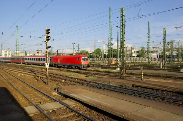 Spoorweg — Stockfoto