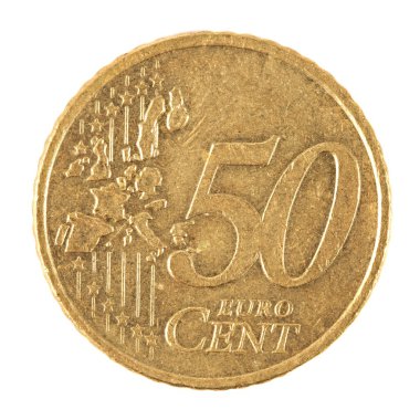 Euro Cent Coin clipart