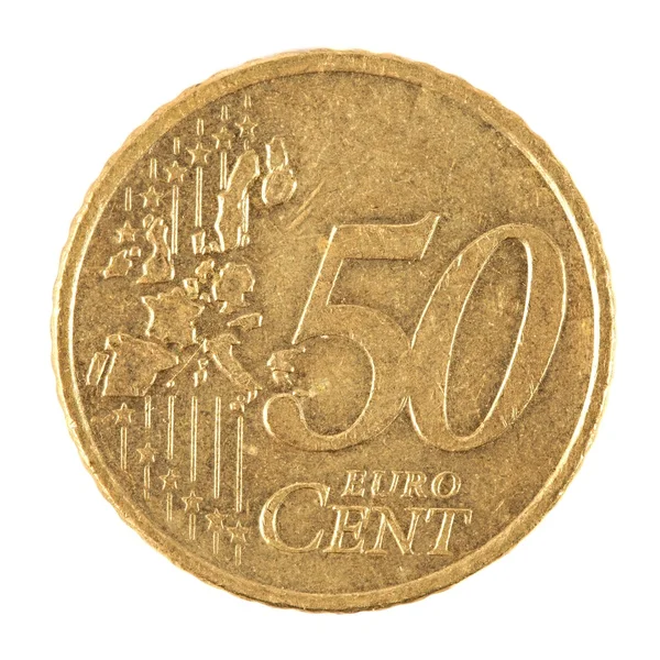 Moneta Euro cent — Foto Stock