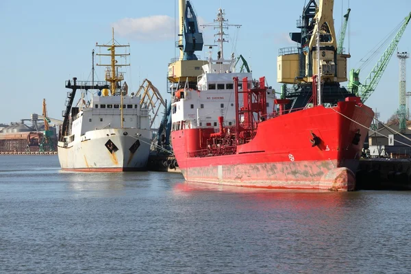 Industriehafen — Stockfoto