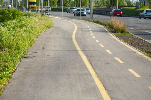 Bicycle lane — Stock Photo, Image