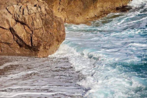 Onde a terra — Foto Stock