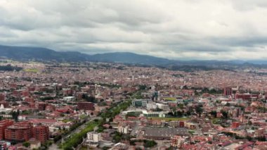 Cuenca, Ekvador, İHA 'dan hava görüntüsü