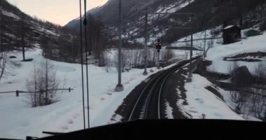 İsviçre Alplerinde Zermatt Mekiği treni, sürücüler