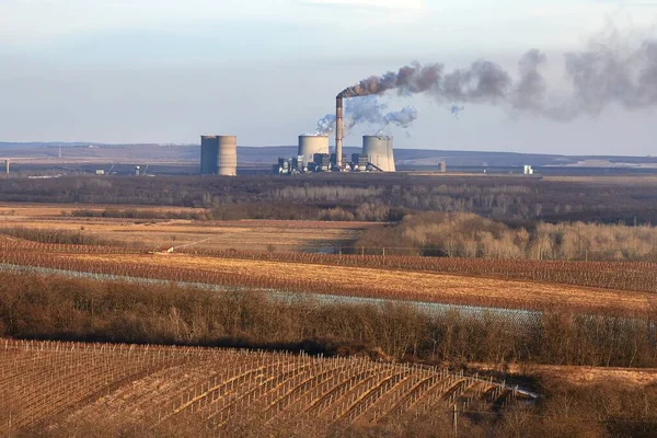 Enerji Santrali Dumanı