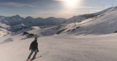 Kayakçı çekim takip