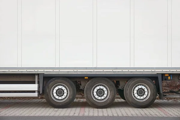 Lading vrachtwagen Detail — Stockfoto