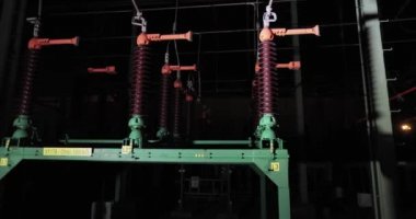 Gece elektirikli trafolar denetlendi.