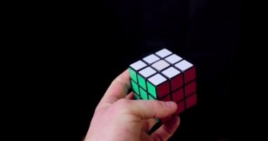 Rubiks küp döndürme işlemi çözüldü