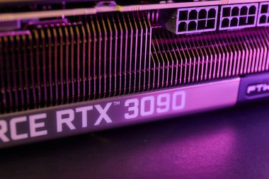EVGA Geforce RTX 3090 Nvidia GPU görüntüleme