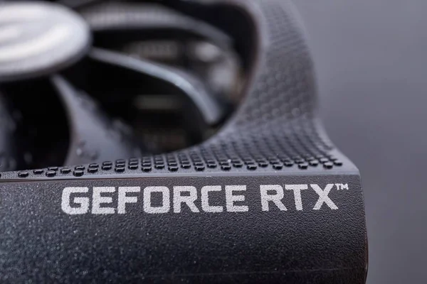 Geforce RTX 3080 Nvidia GPU — стокове фото