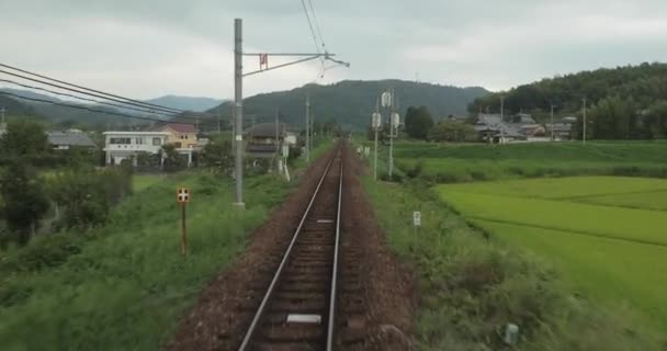 철도 여행 일본 Pov — 비디오