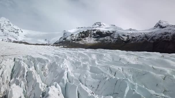 Παγετώνας μέσα Ισλανδία — Αρχείο Βίντεο