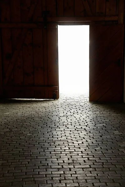 Passage on an old city gate — Stok fotoğraf