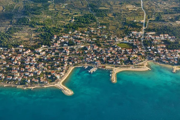 Kroatische Küstenstadt — Stockfoto