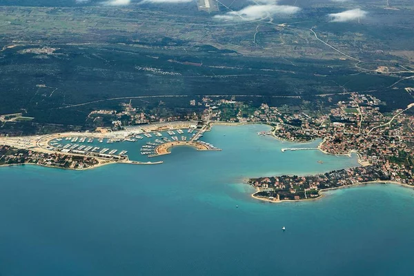 Porto costiero croato — Foto Stock