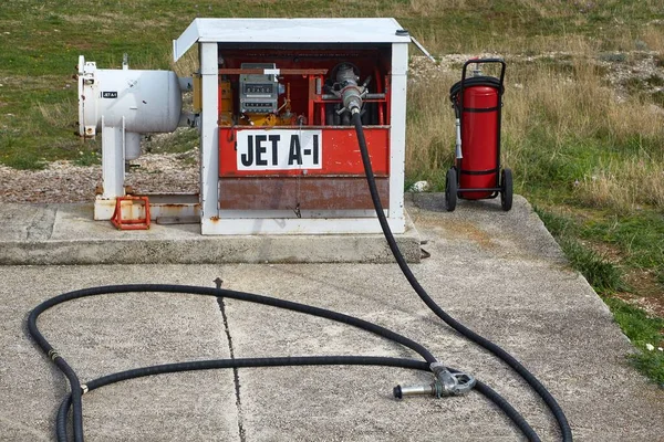 Pompa carburante Jet — Foto Stock