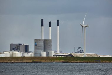 Kopenhag'da elektrik ve hizmet santrali