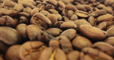 Kavrulmuş kahve torbası.