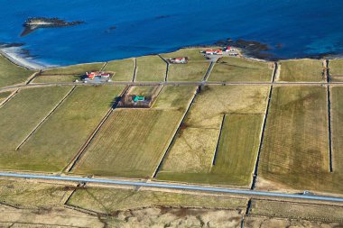 Akrafjall, Akranes 'ten İzlanda manzarası