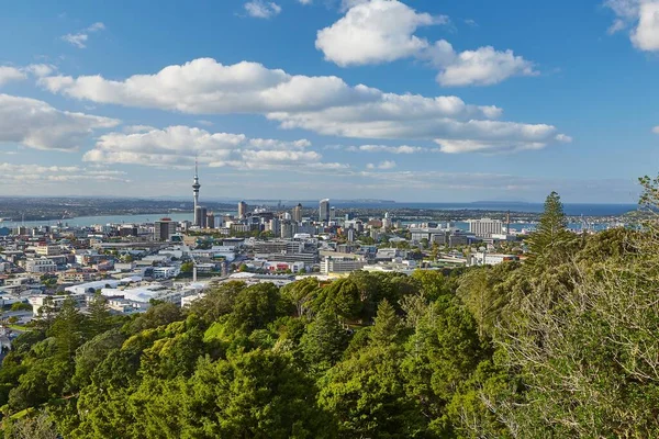 Auckland Nueva Zelanda Vista Desde Punto Vista Del Monte Edén — Foto de Stock