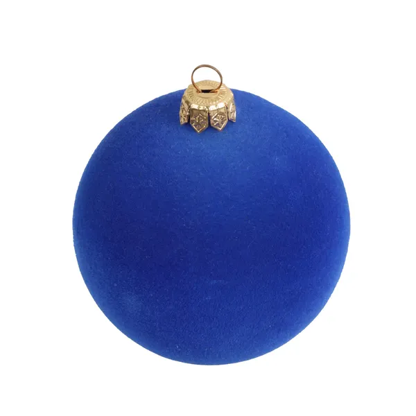 Dark blue fur-tree ball — Stock Photo, Image