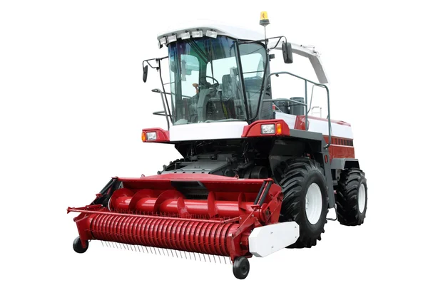 Red modern combine — Stock Photo, Image