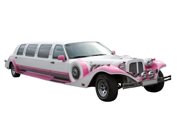 Limousine bianca — Foto Stock