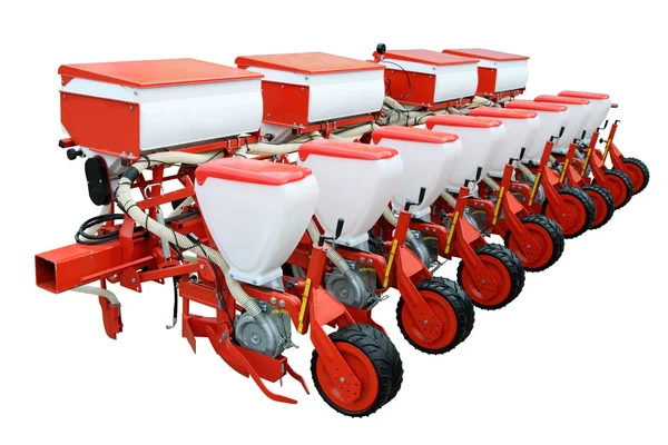 Red modern seeder — Stock Photo, Image