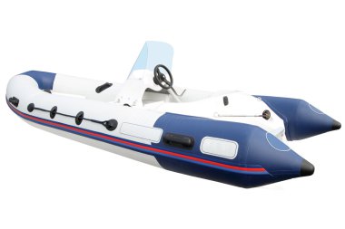 koyu mavi kauçuk tekne