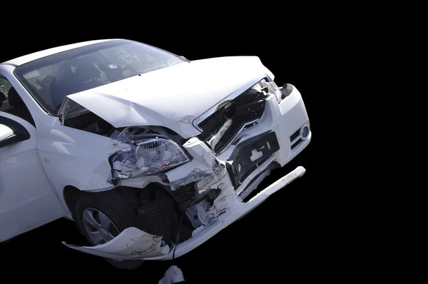Accidente de coche Crash Fotos de stock libres de derechos