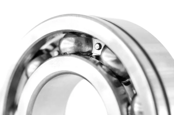 Metal ball bearing, isolated — Stock Photo, Image