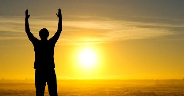 sabah saat sunrice alan adam silüeti