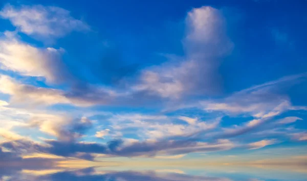 Фон неба на закате — стоковое фото