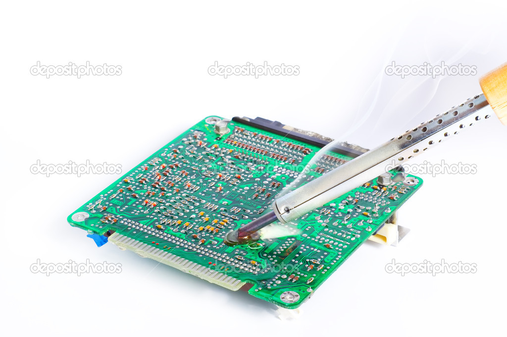 Soldering and repair of the electronic engine control unit