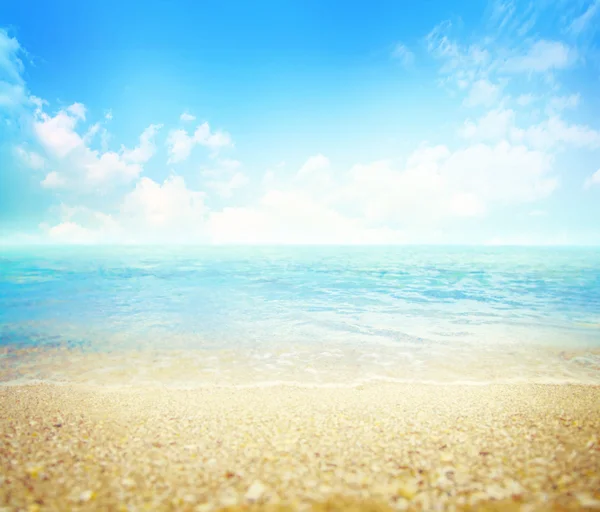 Strand en zee — Stockfoto