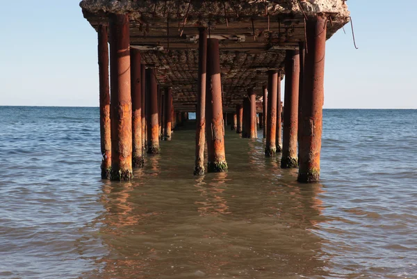 Oude pier — Stockfoto