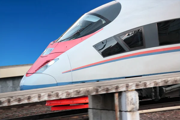 Cabina de un tren de alta velocidad — Foto de Stock