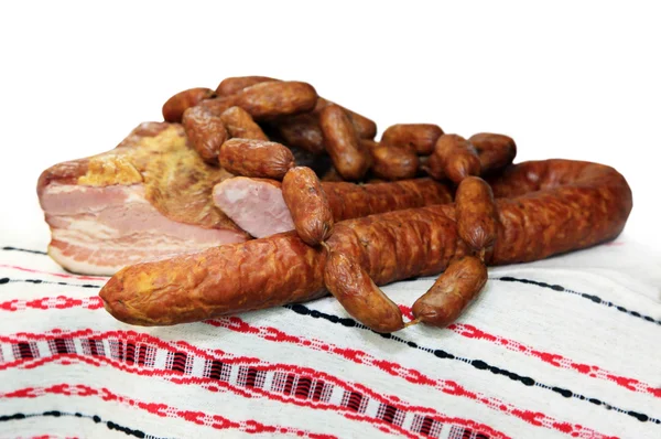Sausage and Meat — Stock Photo, Image