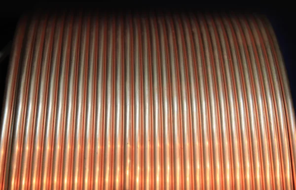 Tubo de cobre — Fotografia de Stock