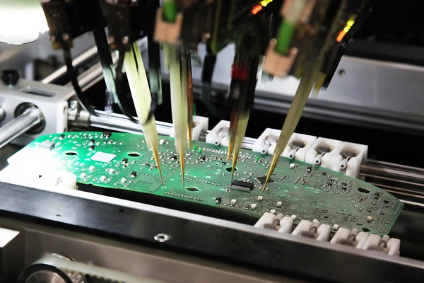 Control of printed circuit boards — Stock Photo, Image