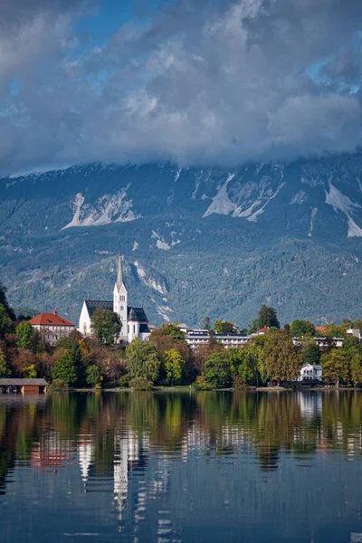 Danau Berdarah Berdarah Slovenia — Stok Foto