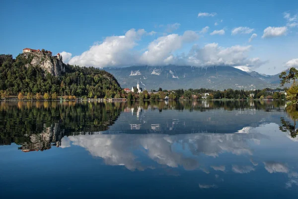 Bled Lake Bled Slovenia Лицензионные Стоковые Изображения