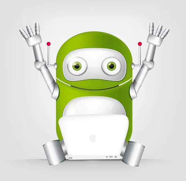 Mignon robot — Image vectorielle