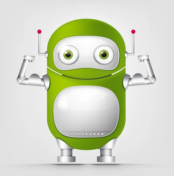 Mignon robot — Image vectorielle